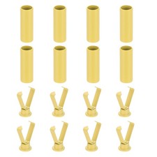 Shoelace Tips 0.79 Inch Fit for Metal Shoe Lace End Caps 8 Pack Yellow