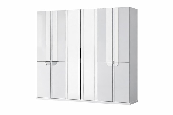 Stilvoller Kleiderschrank Mit GroßZüGigem Stauraum-image
