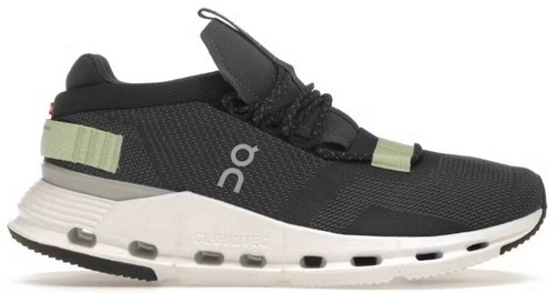On Cloud Cloudnova Rock Meadow Men’s 8.5 Running Shoes Gray Green Sneakers NEW Men main image 4