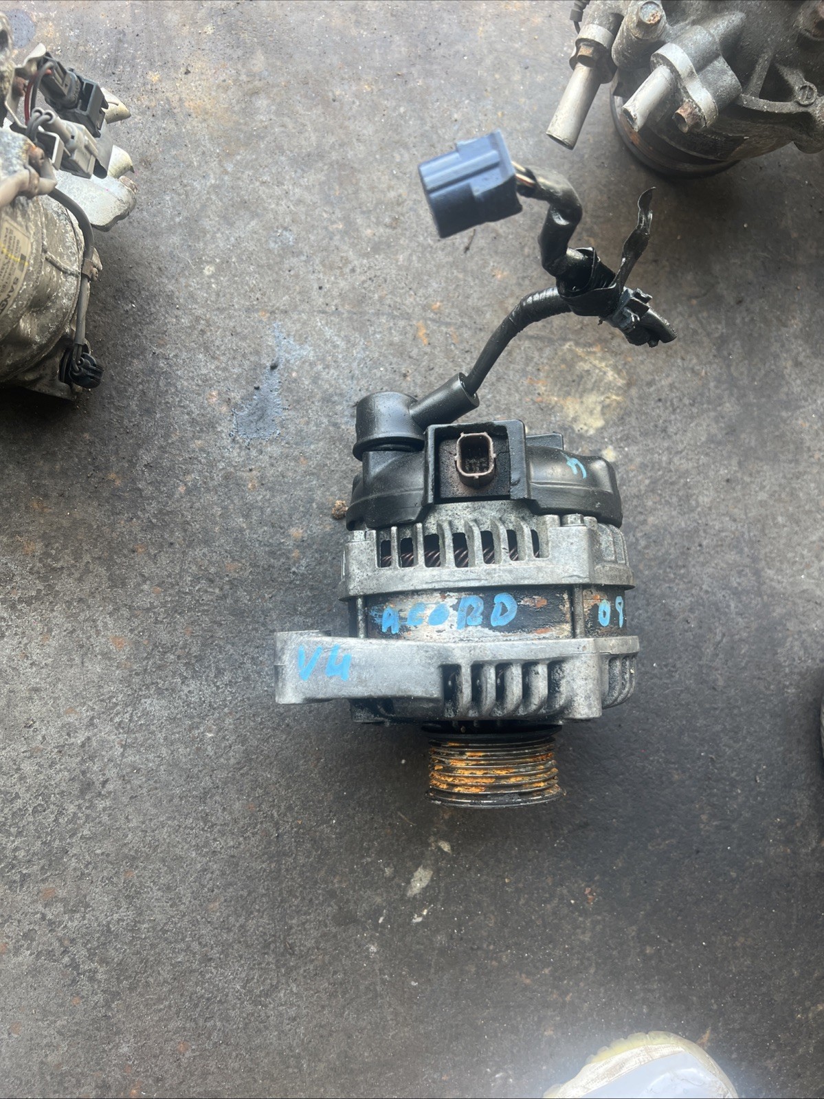2008 Honda Accord V4 Alternator 
