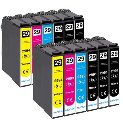 12 Patronen für Epson 29XL T2991 XP-235 XP-352 342 XP-235 XP-245 XP-332 XP-445