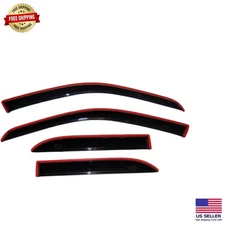 Enhanced Airflow In-Channel Deflectors for 2019-2025 Ram 1500 | Smoke Finish