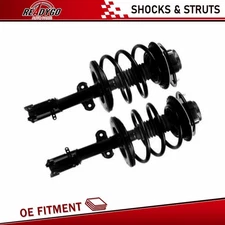 Pair Front Quick Complete Struts & Coil Spring for 2001-2003 Toyota Highlander