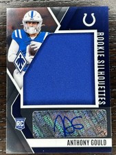 Anthony Gould 2024 Phoenix Rookie Silhouettes Jersey Auto! 155/299! Colts