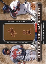 2008 A Piece of History Cut From Same Cloth #JH Andruw Jones Torii Hunter /799
