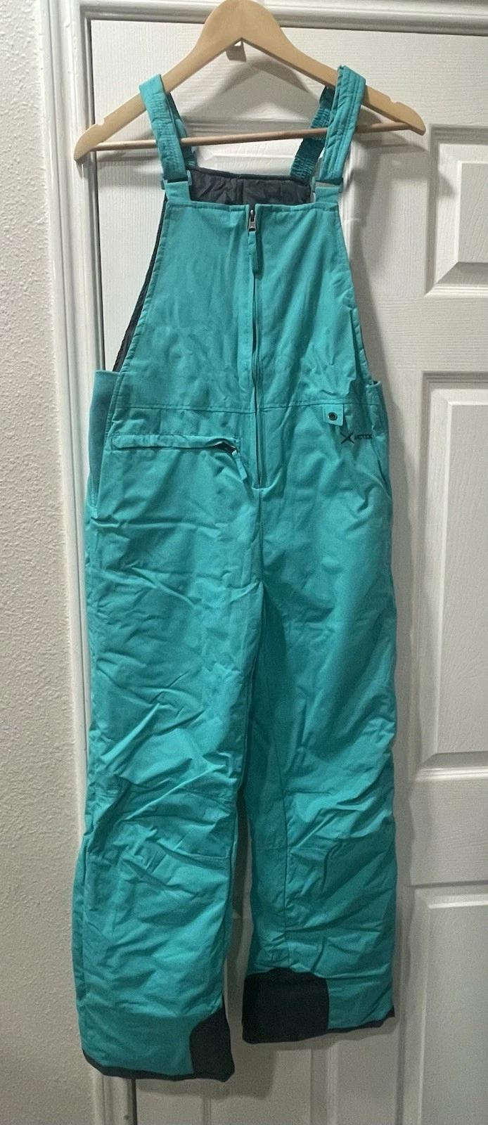 Arctix Essential Insulated Bib Overalls Teen XL Turquoise