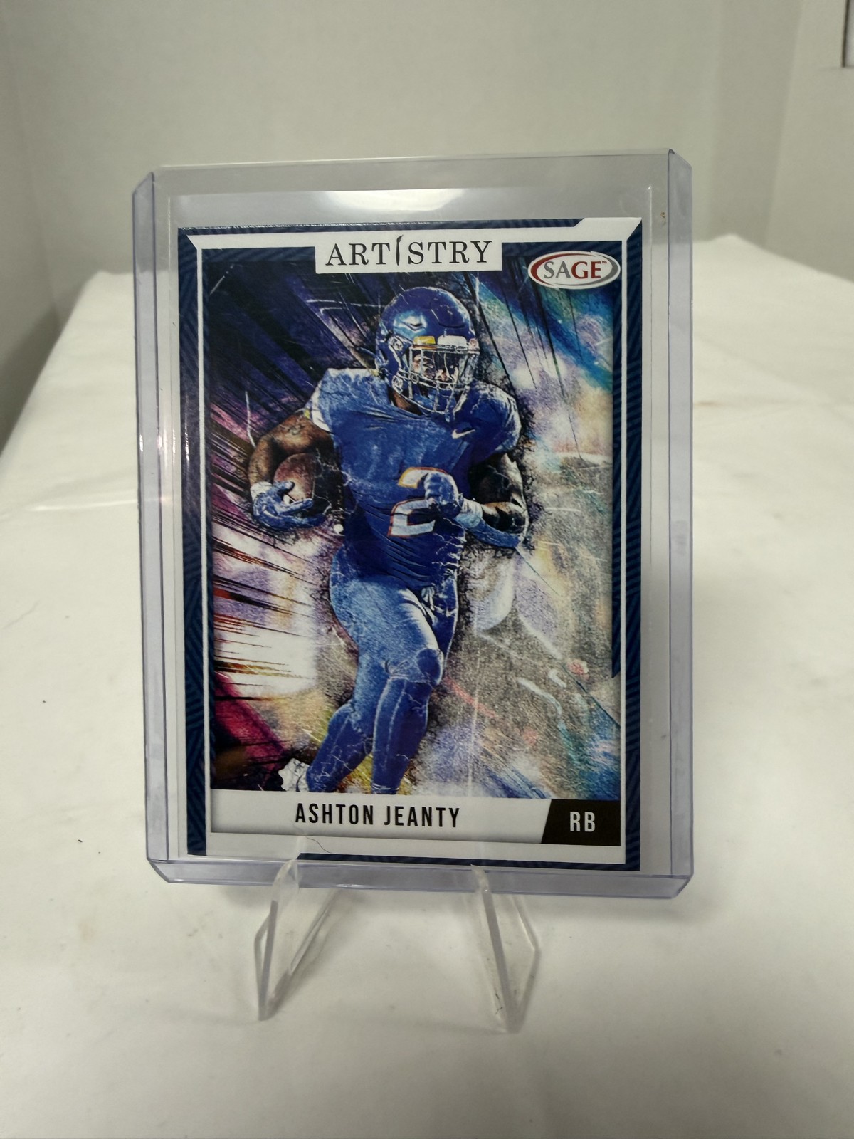 2024 Sage Artistry - Ashton Jeanty #62 Blue (RC)