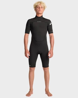 Quiksilver 2/2mm Prologue+ Spring Shorty Wetsuit - Men's - Medium / Black