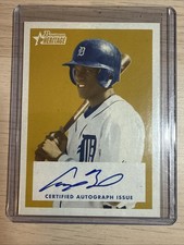 Cameron Maybin 2006 Bowman Heritage Signs of Greatness Auto B #SG-CM Detroit
