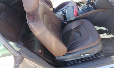 Passenger Front Seat Convertible Electric Leather Fits 14-16 AUDI A5 744509