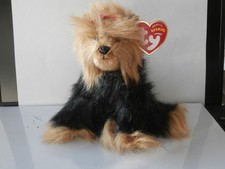TY Beanie Baby /Babies New, Yapper the Yorkshire Terrier Dog  MWMT Rare Retired