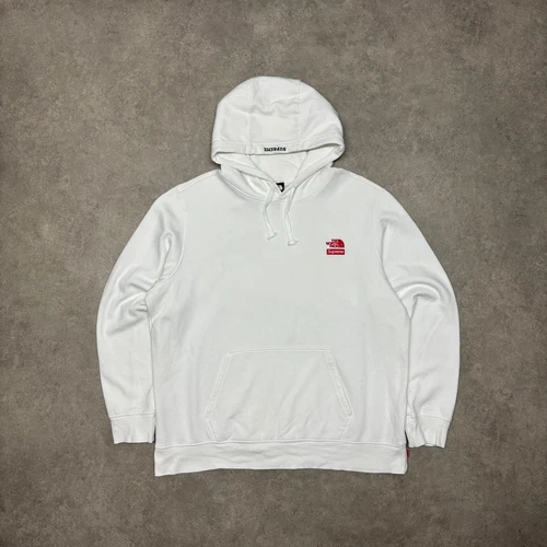 Pull à capuche blanc Supreme x The North Face (XL)
