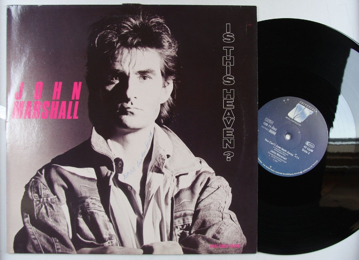 洋楽 John Marshall - Is This Heaven? 1987 John Marshall Is this