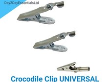Crocodile Clips Heavy Duty Small Large Battery Electrical Test 5A 25A 50A