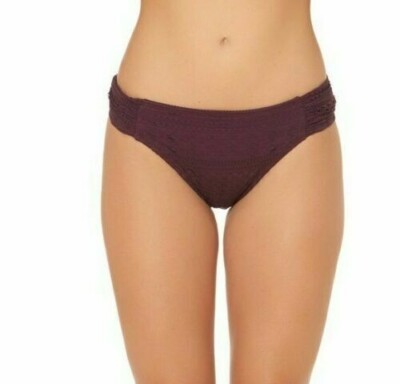 Bleu Rod Beattie Women's Crochet Hipster Bottoms, Aubergine, 8