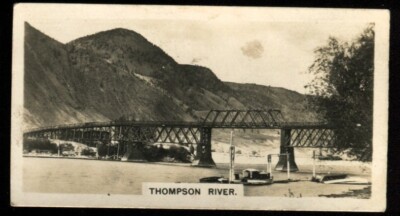 Tabakkarte, Westminster, Kanada, 2. Serie, 1928, Thompson River, #1