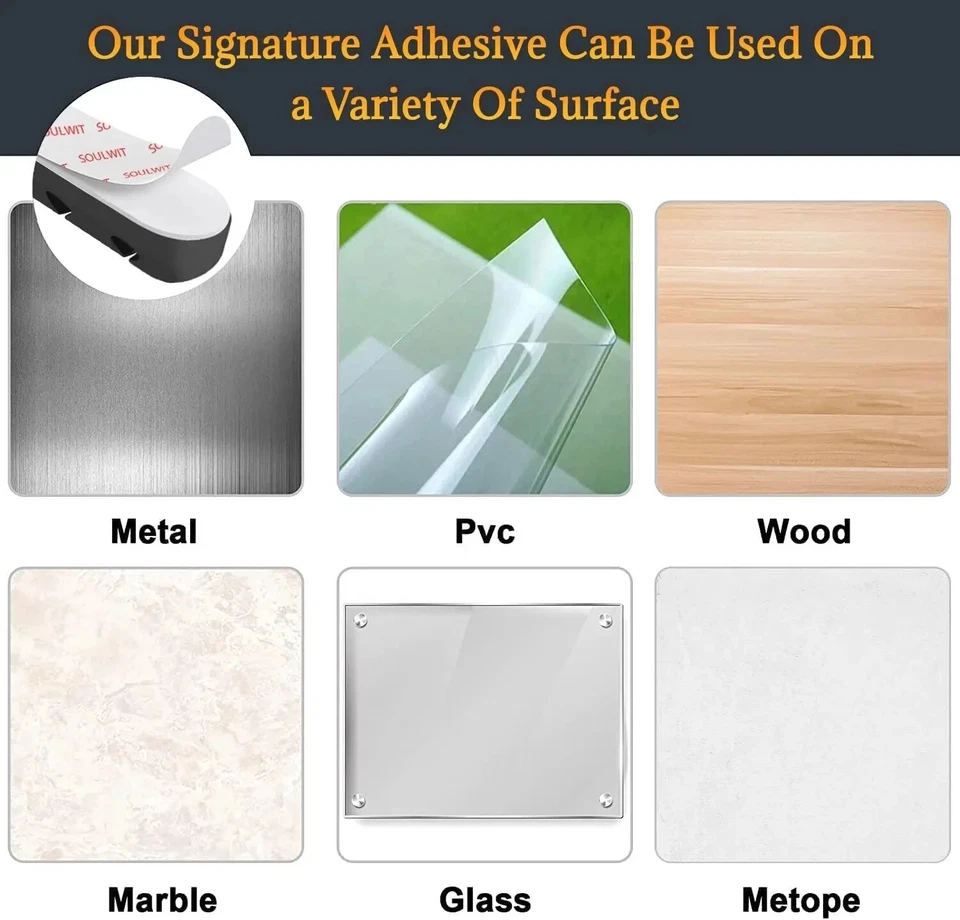 Magnetic Cable Clip Organizer Wire Cord Management Desktop Winder Line Holder - Image 3 of 4