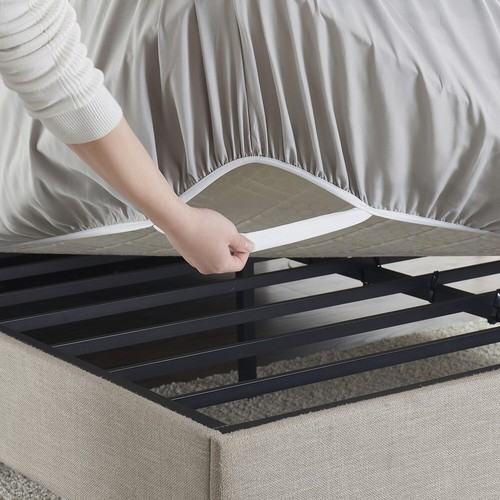 18"-21" Extra Deep Pocket Fitted Sheet by Nymbus Elastic Corner Straps Bed Sheet - 第 116/211 張圖片