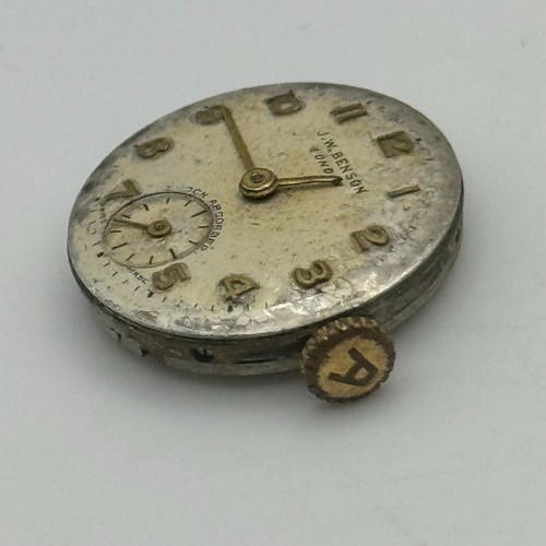 19.7mm Cyma R.424 J W Benson Manual Wind Watch Movement Swiss Vintage PARTS - Picture 8 of 18
