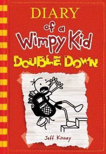 Diary of a Wimpy Kid #11: Double Down by Jeff Kinney (2016, Hardcover) jj216 - Picture 1 of 1