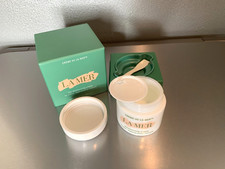 Empty Creme De La Mer Jar 2 oz. with Box Spatula NO Cream