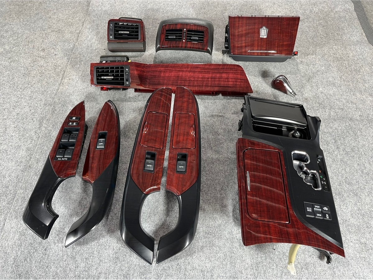 08-12 S200 CROWN GWS204 GRS200 OEM JDM RHD WOOD GRAIN P/W SWITCH