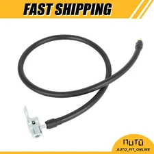 80cm 31.5'' Tire Inflator Pump Hose with Locking Air Chuck Single Custom for Car