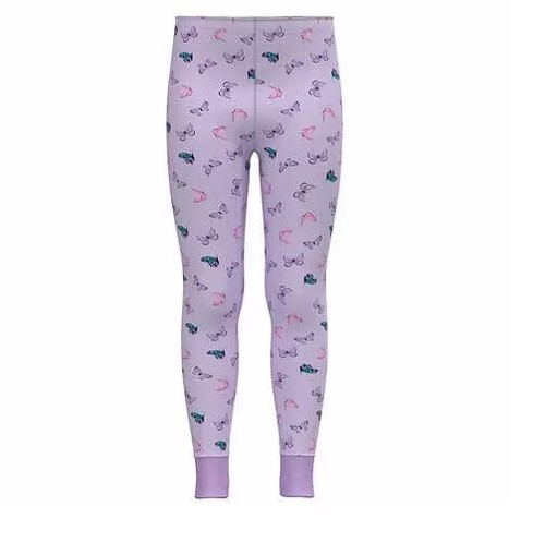 NEW Kirkland Signature Girls 4-Piece Cotton Pajama Set, Purple Butterfly, Size 6 - Picture 7 of 8