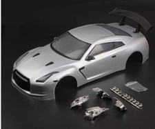 1:10 RC OnRoad Car Painted PVC Body Shell with Tail Wing Light Cup