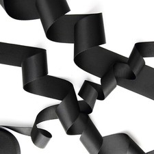 Black 1.5 Inch Nylon Heavy Duty Webbing Strap Polypropylene Heavy Straps NEW