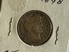 1898 25C Barber Quarter