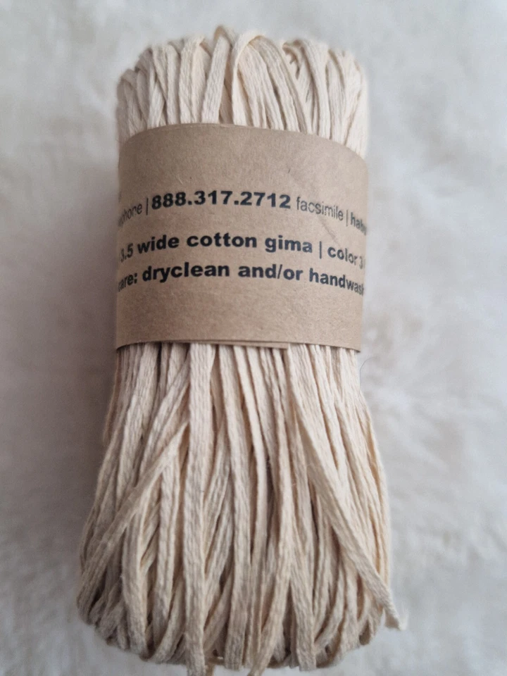 wolle zum stricken/habu Textil/100%cotton/28g/100m - Bild 4 von 4