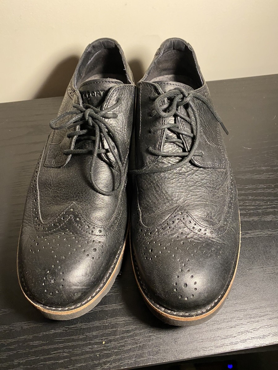 Rockport Dressports, Men\'s, Black, Wing Tip Oxford Shoes Dressports by Rockport Black Leather Wingtip Men main image 3