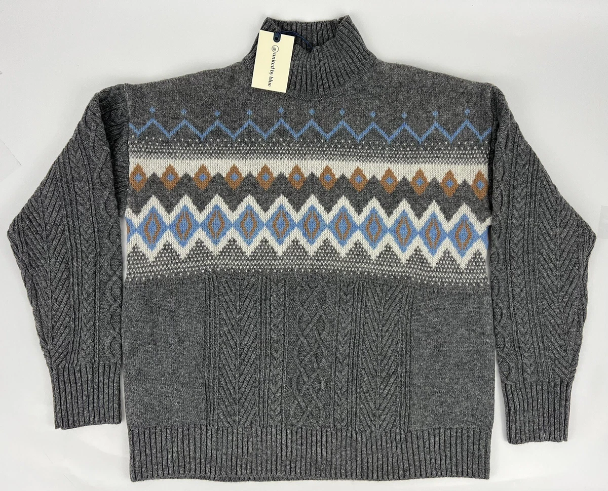 Touch of wool Fair Isle sweater