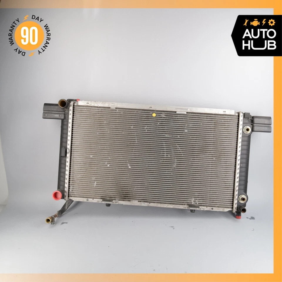 90-91 Mercedes R129 300SL Motor Refrigeración Radiador Aire A/C Condensador OEM Foto 2 de 4