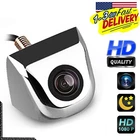 Chrome Car Rear View Backup Reverse Camera 170° CMOS HD Night Vision Waterproof