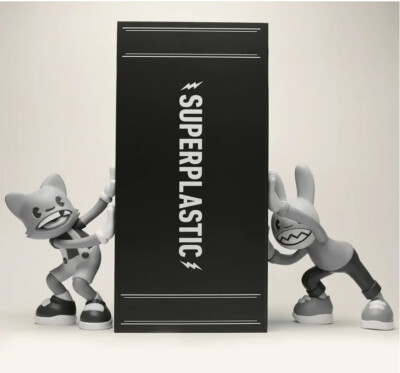 SUPERPLASTIC LIL HELPERS 8IN BOOKENDS SET LIMITED EDITION 500 BRAND NEW IN BOX