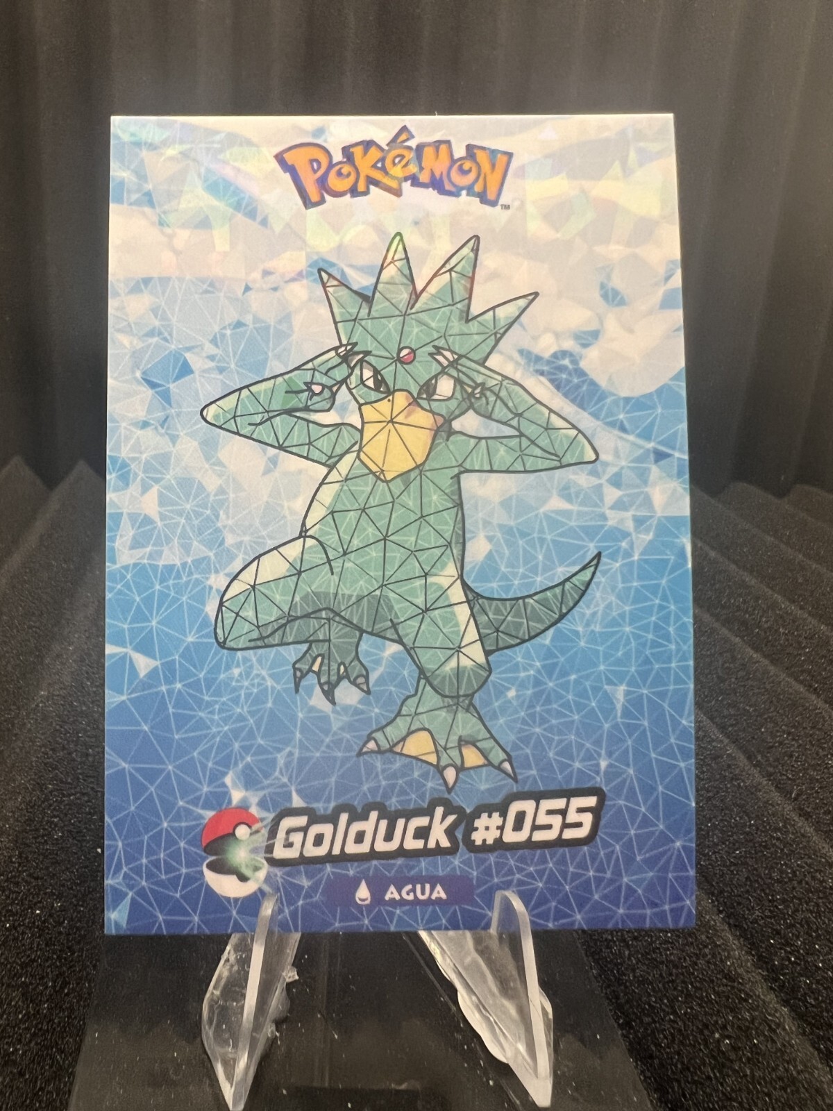 Golduck #55 - Cracked Ice Holo - Crystal Collection 2024 - Pokemon Card