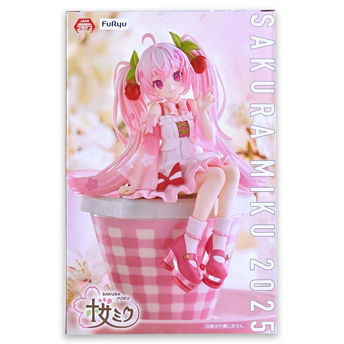 Hatsune Miku Sakura Miku 2025 Noodle Stopper Figure FuRyu New
