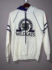 VINTAGE 1985 NORTHWESTERN WILDCATS HOODIE medium