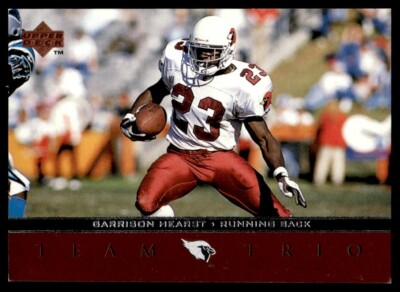 1996 Upper Deck Team Trio Garrison Hearst Arizona Cardinals #TT36 Georgia