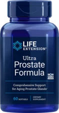 FOUR PACK SALE Life Extension Ultra Prostate Formula 60 gels TAKE OFF $31