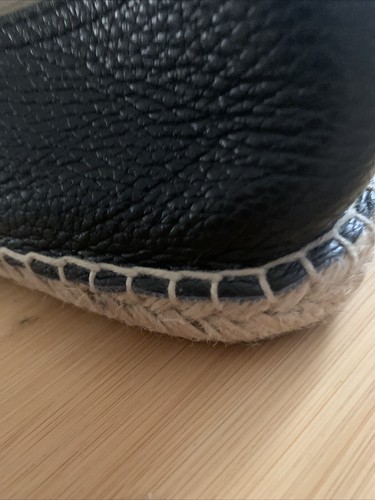 Maypole Black Leather Pebbled Flats. Made In Spain Size 41 or 9 Women - Imagen 6 de 10