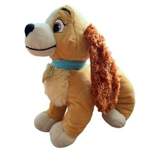 Disney Lady And The Tramp Plush Toy Stuffed Animal 11  Dog Cocker Spaniel