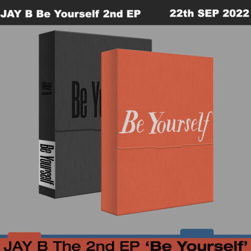 JAY B Be Yourself 2nd EP Album 2SET CD+Photobook+Photocard+Etc+Tracking Number - Bild 1 von 5