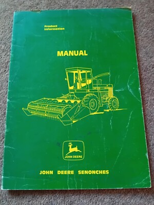 Original John Deere Senonches Produktinformation Handbuch