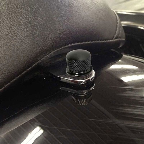 Para Harley Softail Sportster Guardabarros Trasero Asiento Perno Tuerca Perilla Montaje Tornillo Negro - Imagen 5 de 11