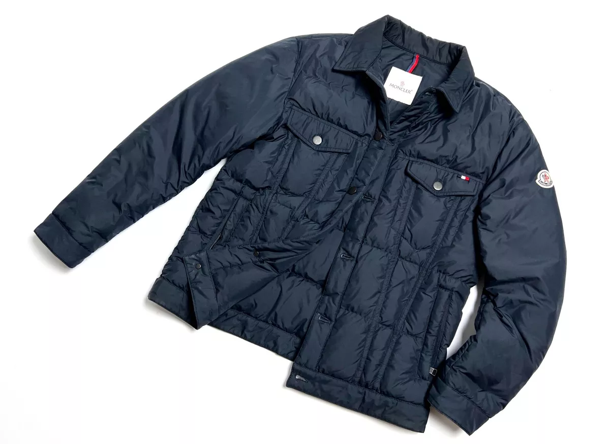 19 20AW Luxury Men s MONCLER Dubas Quilted Padded Nylon Overshirt