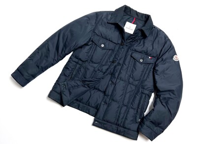 19/20AW Luxury Men's MONCLER Dubas Quilted Padded Nylon Overshirt