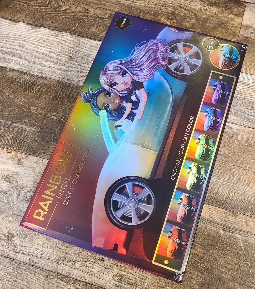 Test Rainbow High Colour Change : la voiture convertible dorée 8-en-1 Test Rainbow High Colour Change : la voiture convertible dorée 8-en-1